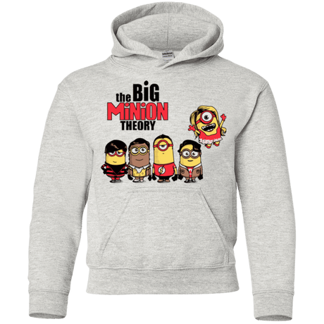 Sweatshirts Ash / YS THE BIG MINION THEORY Youth Hoodie