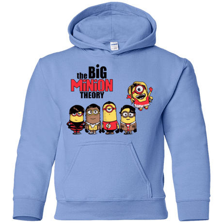 Sweatshirts Carolina Blue / YS THE BIG MINION THEORY Youth Hoodie