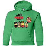 Sweatshirts Irish Green / YS THE BIG MINION THEORY Youth Hoodie