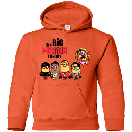 Sweatshirts Orange / YS THE BIG MINION THEORY Youth Hoodie