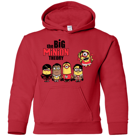 Sweatshirts Red / YS THE BIG MINION THEORY Youth Hoodie