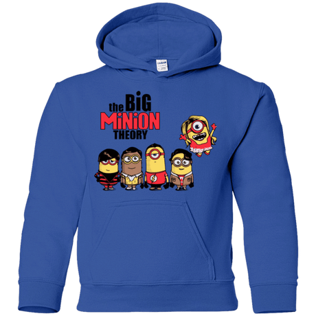 Sweatshirts Royal / YS THE BIG MINION THEORY Youth Hoodie