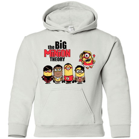 Sweatshirts White / YS THE BIG MINION THEORY Youth Hoodie