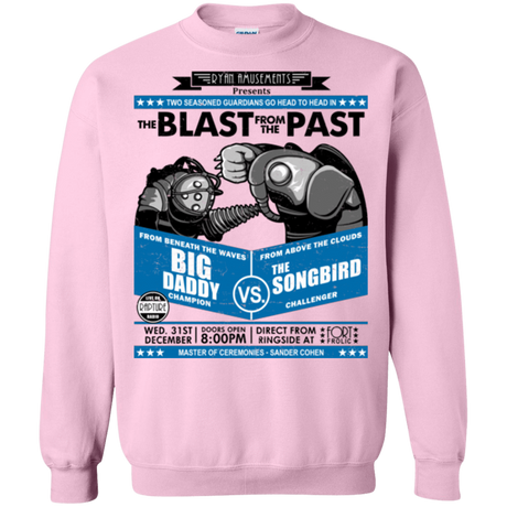 Sweatshirts Light Pink / Small THE BLAST FROM THE PAST Crewneck Sweatshirt
