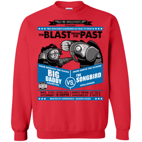 Sweatshirts Red / Small THE BLAST FROM THE PAST Crewneck Sweatshirt