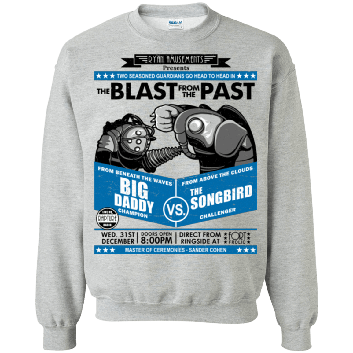 Sweatshirts Sport Grey / Small THE BLAST FROM THE PAST Crewneck Sweatshirt