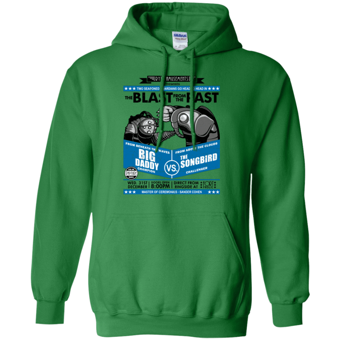 Sweatshirts Irish Green / Small THE BLAST FROM THE PAST Pullover Hoodie