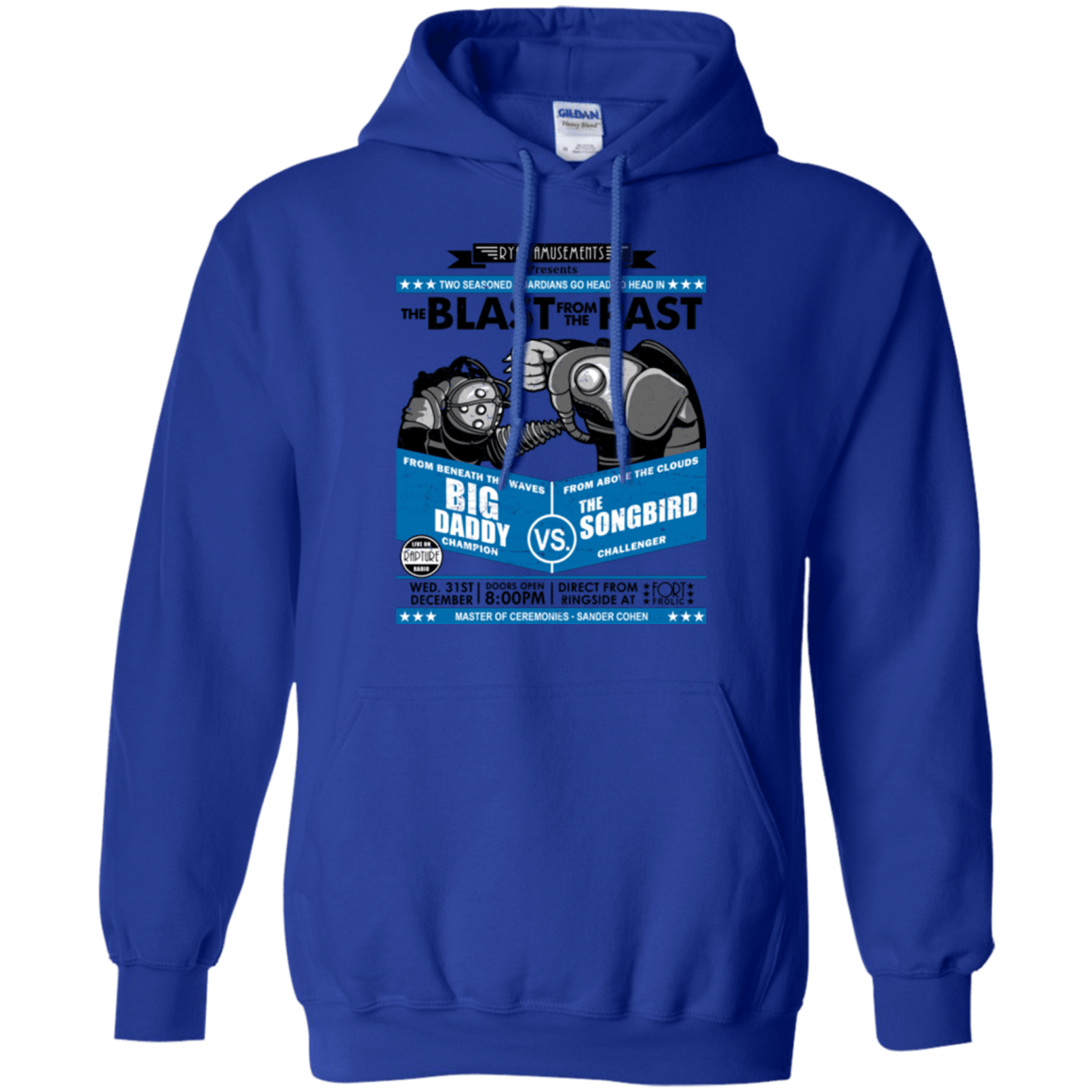 Sweatshirts Royal / Small THE BLAST FROM THE PAST Pullover Hoodie