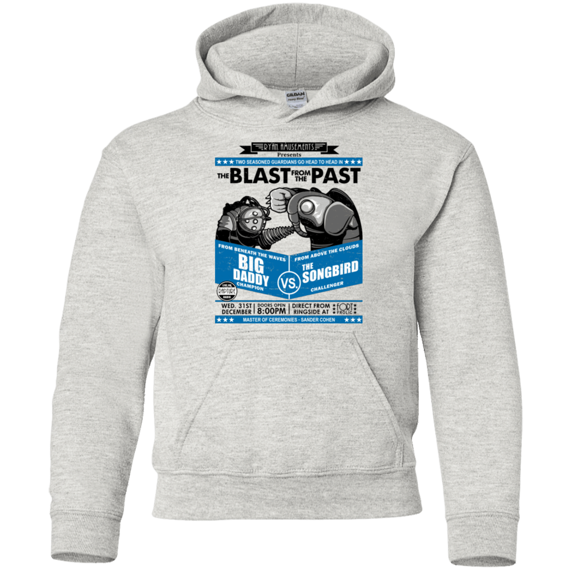 Sweatshirts Ash / YS THE BLAST FROM THE PAST Youth Hoodie