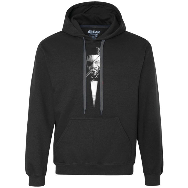Sweatshirts Black / Small The Boss father Premium Fleece Hoodie