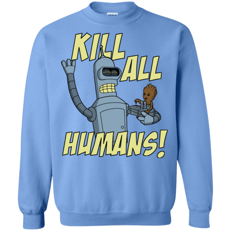 Sweatshirts Carolina Blue / Small The Button Friends Crewneck Sweatshirt