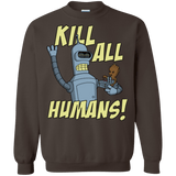 Sweatshirts Dark Chocolate / Small The Button Friends Crewneck Sweatshirt