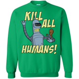 Sweatshirts Irish Green / Small The Button Friends Crewneck Sweatshirt