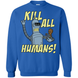 Sweatshirts Royal / Small The Button Friends Crewneck Sweatshirt