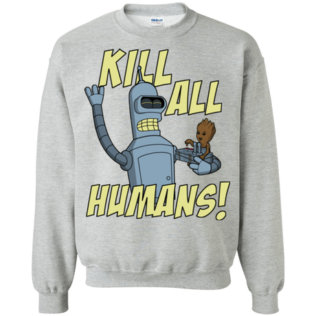 Sweatshirts Sport Grey / Small The Button Friends Crewneck Sweatshirt