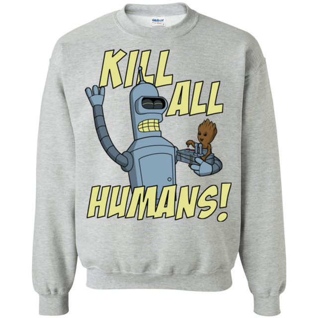Sweatshirts Sport Grey / Small The Button Friends Crewneck Sweatshirt