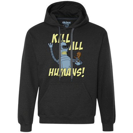 Sweatshirts Black / Small The Button Friends Premium Fleece Hoodie