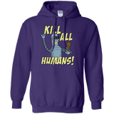Sweatshirts Purple / Small The Button Friends Pullover Hoodie