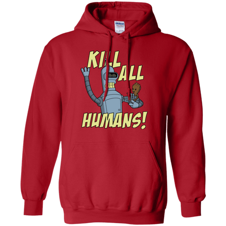 Sweatshirts Red / Small The Button Friends Pullover Hoodie
