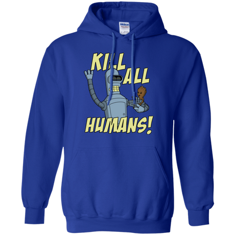 Sweatshirts Royal / Small The Button Friends Pullover Hoodie