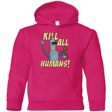 Sweatshirts Heliconia / YS The Button Friends Youth Hoodie