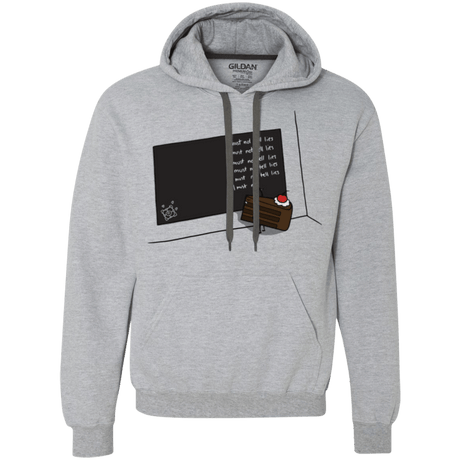 Sweatshirts Sport Grey / Small The Cake is a Lie Premium Fleece Hoodie