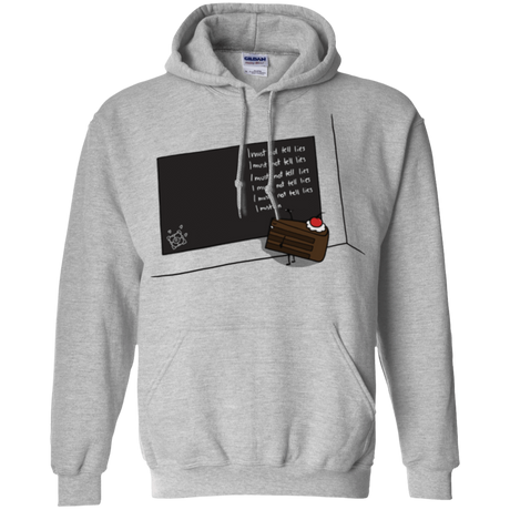 Sweatshirts Sport Grey / Small The Cake is a Lie Pullover Hoodie