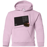 Sweatshirts Light Pink / YS The Cake is a Lie Youth Hoodie