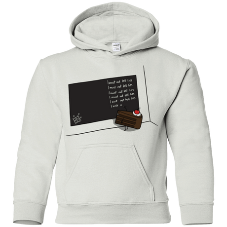 Sweatshirts White / YS The Cake is a Lie Youth Hoodie