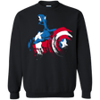 Sweatshirts Black / Small The Captain is Coming Crewneck Sweatshirt