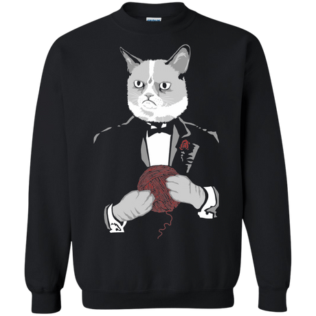 Sweatshirts Black / Small The Catfather Crewneck Sweatshirt