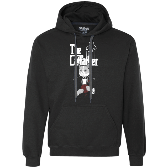 Sweatshirts Black / S The Catfather Premium Fleece Hoodie