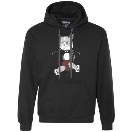 Sweatshirts Black / Small The Catfather Premium Fleece Hoodie