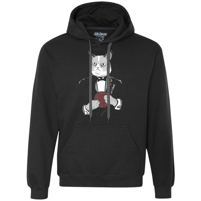 Sweatshirts Black / Small The Catfather Premium Fleece Hoodie