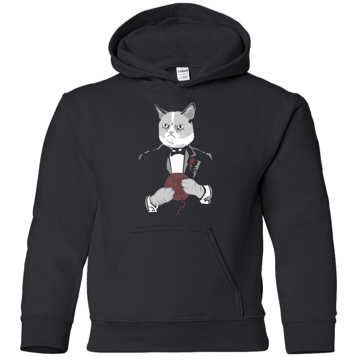 Sweatshirts Black / YS The Catfather Youth Hoodie