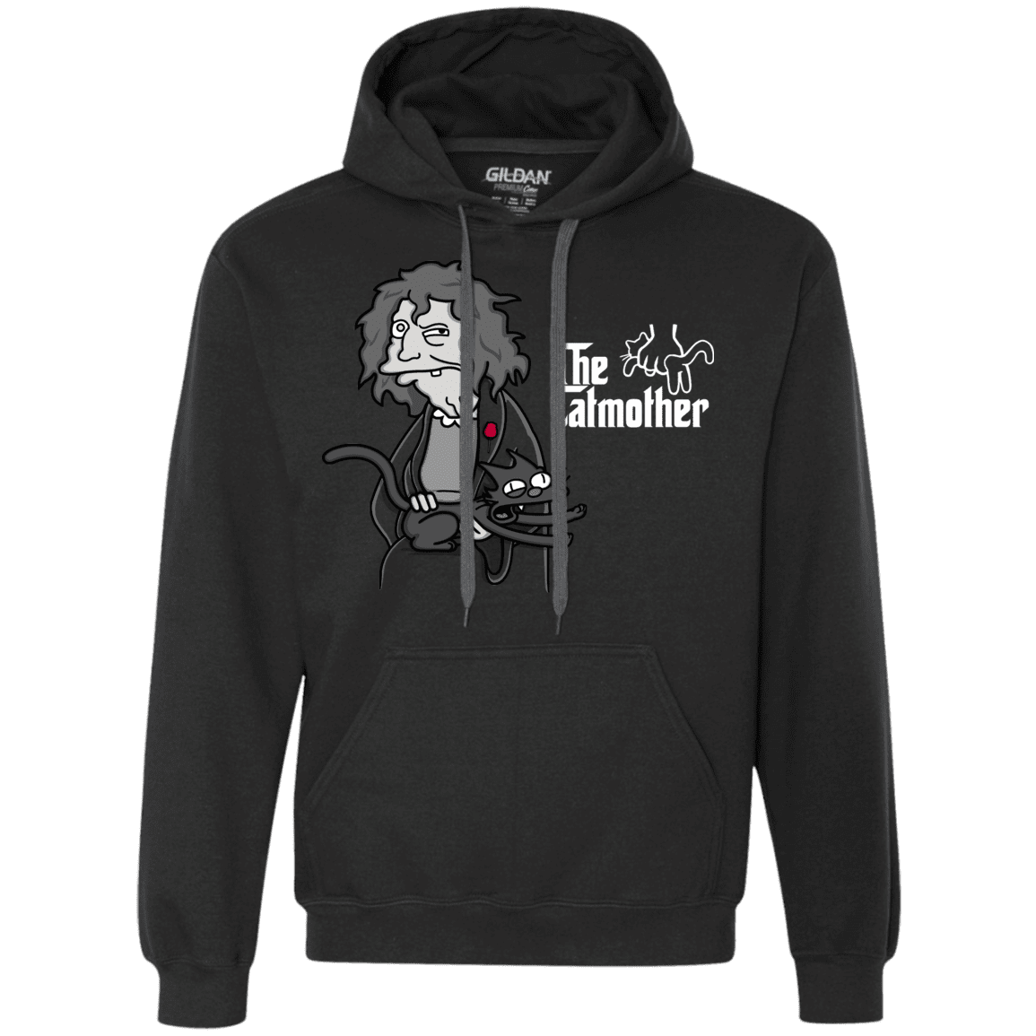 Sweatshirts Black / S The Catmother Premium Fleece Hoodie