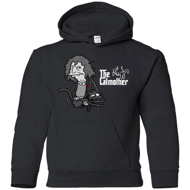 Sweatshirts Black / YS The Catmother Youth Hoodie