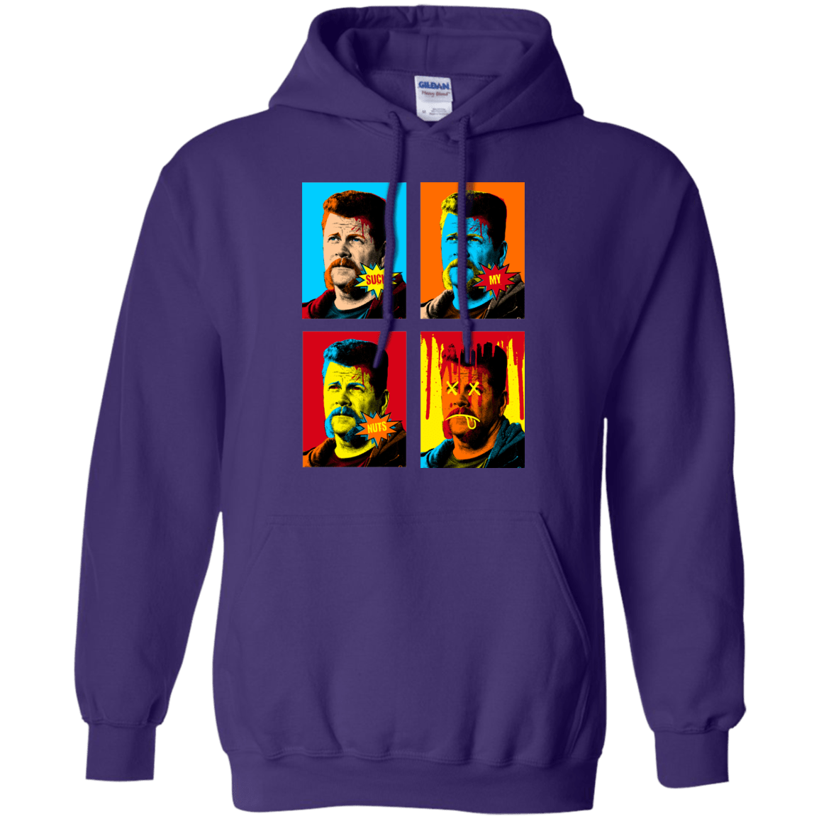 Sweatshirts Purple / Small The Champ Pop Pullover Hoodie