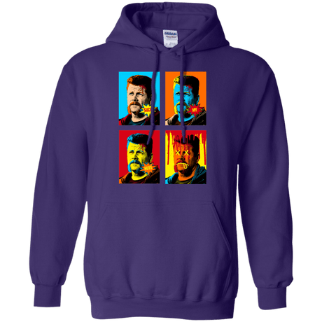 Sweatshirts Purple / Small The Champ Pop Pullover Hoodie