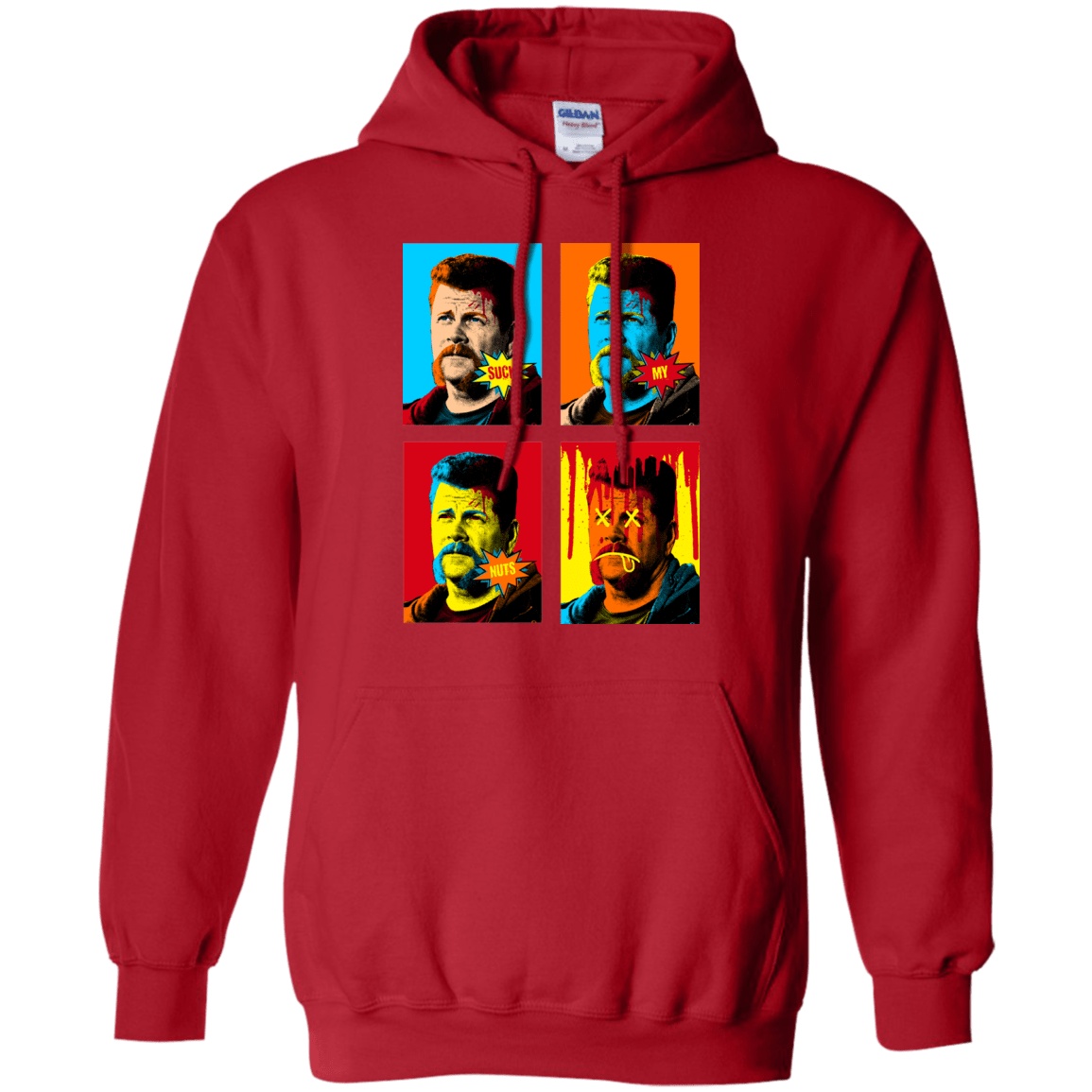 Sweatshirts Red / Small The Champ Pop Pullover Hoodie