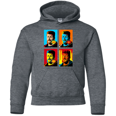 Sweatshirts Dark Heather / YS The Champ Pop Youth Hoodie