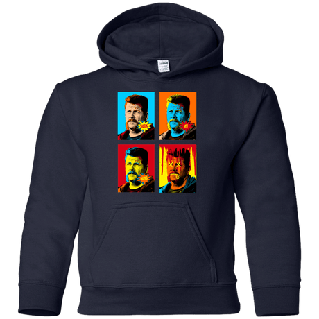 Sweatshirts Navy / YS The Champ Pop Youth Hoodie