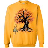 Sweatshirts Gold / Small The Cheshire's tree Sumi-e Crewneck Sweatshirt