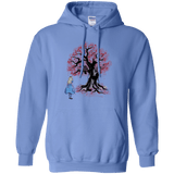 Sweatshirts Carolina Blue / Small The Cheshire's tree Sumi-e Pullover Hoodie