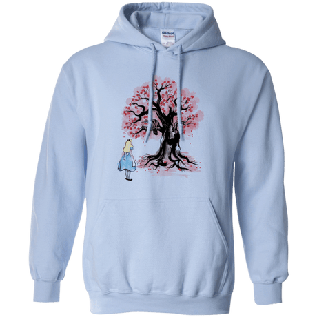 Sweatshirts Light Blue / Small The Cheshire's tree Sumi-e Pullover Hoodie