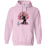 Sweatshirts Light Pink / Small The Cheshire's tree Sumi-e Pullover Hoodie