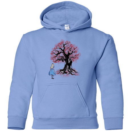 Sweatshirts Carolina Blue / YS The Cheshire's tree Sumi-e Youth Hoodie