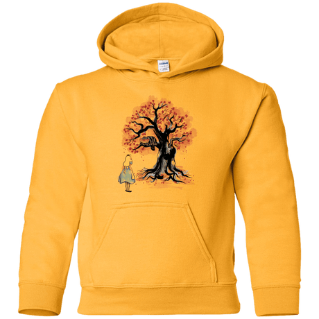Sweatshirts Gold / YS The Cheshire's tree Sumi-e Youth Hoodie