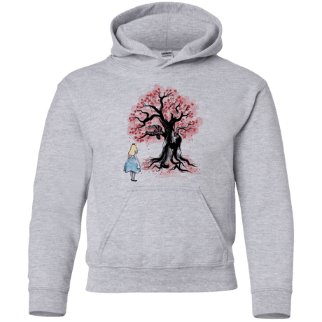 Sweatshirts Sport Grey / YS The Cheshire's tree Sumi-e Youth Hoodie
