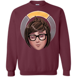 Sweatshirts Maroon / Small The Climatologist Crewneck Sweatshirt